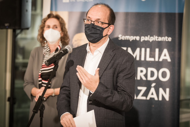 Inauguracion Exposicion Emilia Pardo Bazan en la Cidade da Cultura