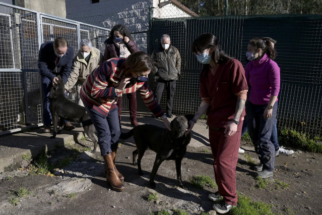 La conselleira de Medio Ambiente, Ángeles Vázquez, visita las instalaciones de Gatocan