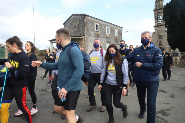 Rueda recibe a los alumnos de la Agasp.