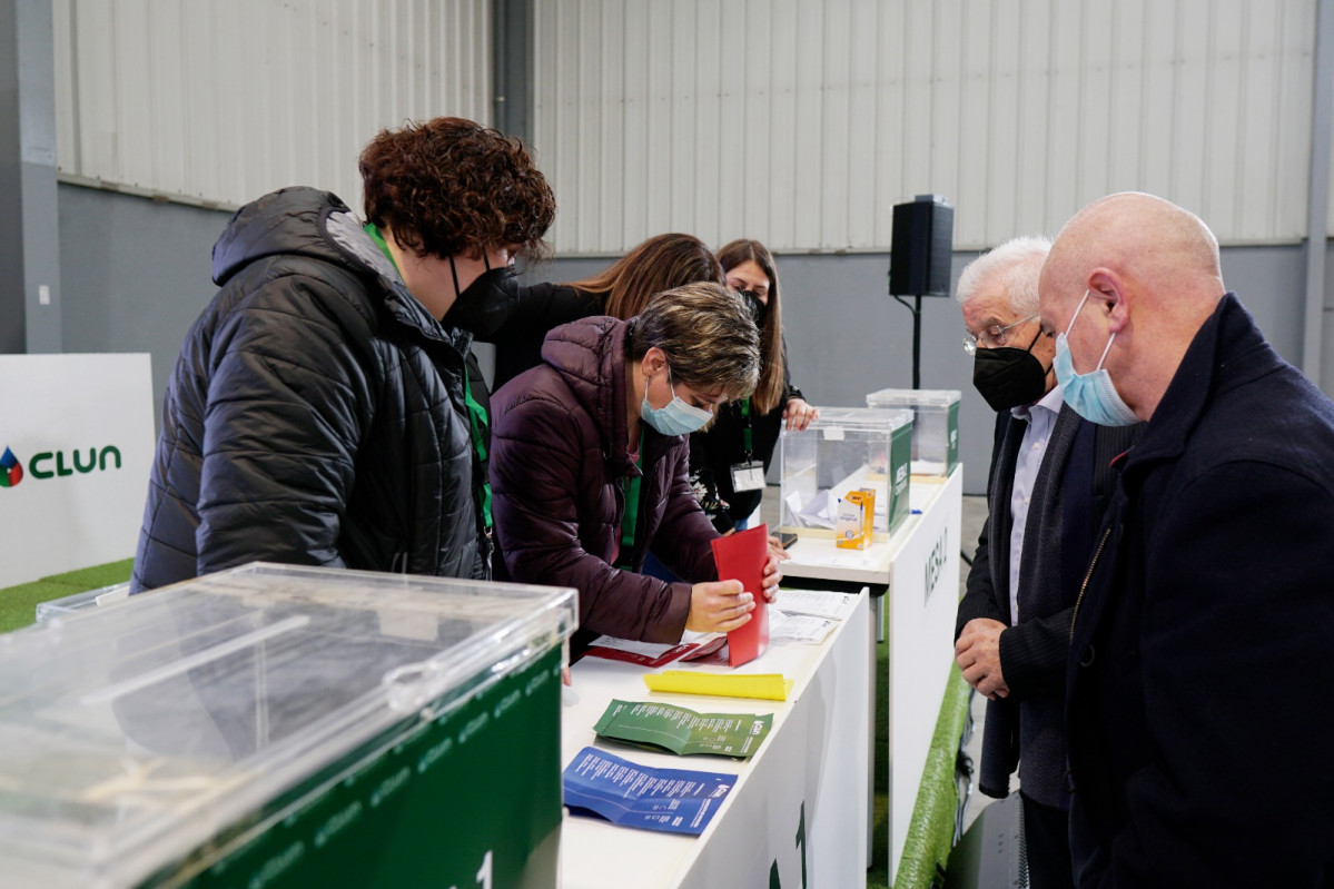 Asamblea de la cooperativa CLUN