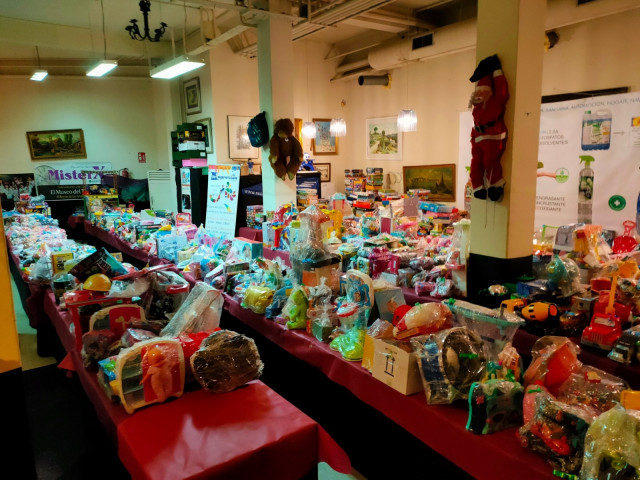 Campaña de recogida de jugueres 'Cada niño un juguete', de la Asociación STOP.