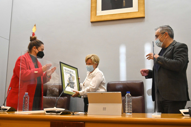 Homenaje de la Diputación de A Coruña a Francisco Tettamancy