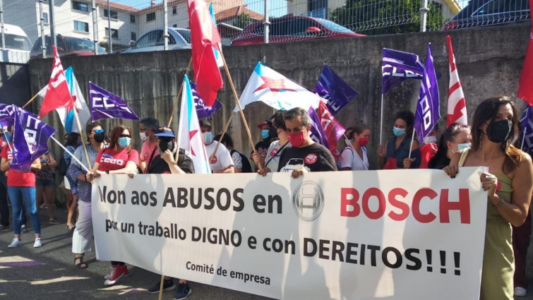 Tres días de huelga de los 1.600 empleados de Bosh Vigo para denunciar la 