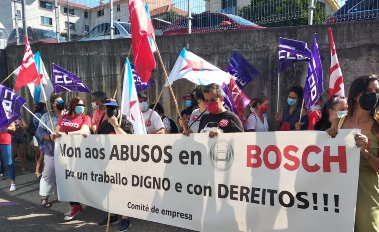 Tres días de huelga de los 1.600 empleados de Bosh Vigo para denunciar la 