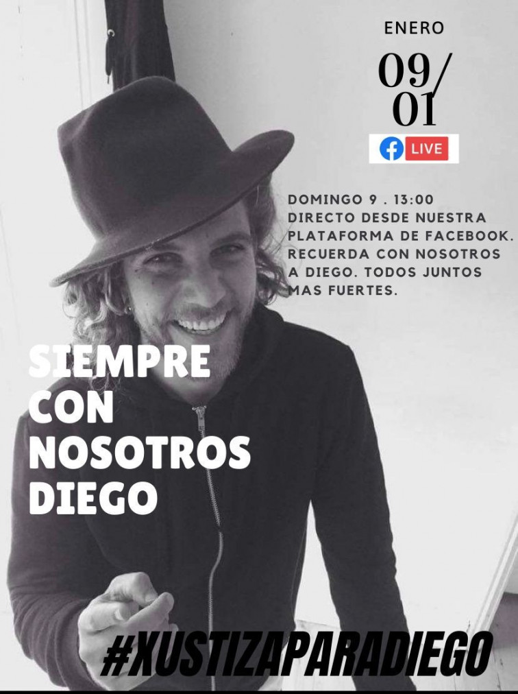 Amigos de Diego Bello recuerdan al joven a dos años de su asesinato a manos de la Policía de Filipinas​