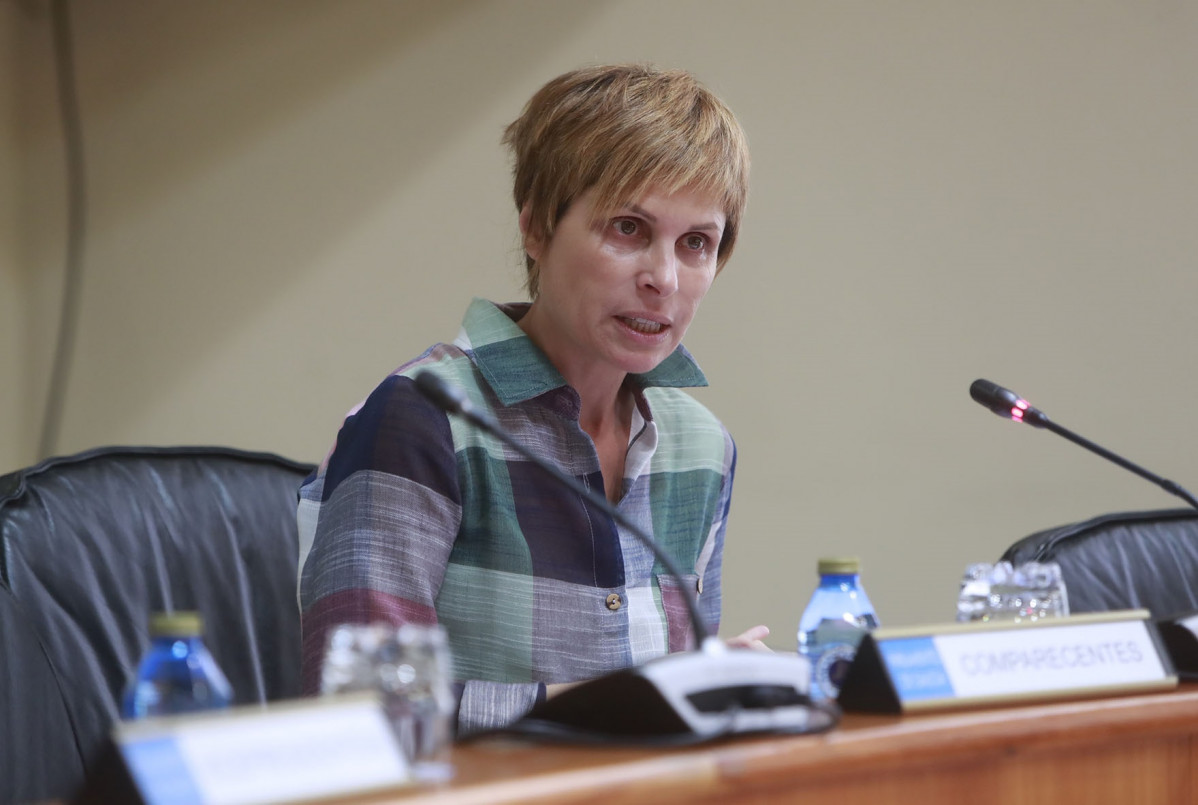 Archivo - La directora de Turismo de Galicia, Nava Castro, en la Comisión de Industria.