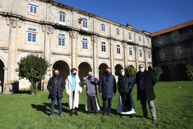 Visita al monasterio de Sobrado dos Monxes
