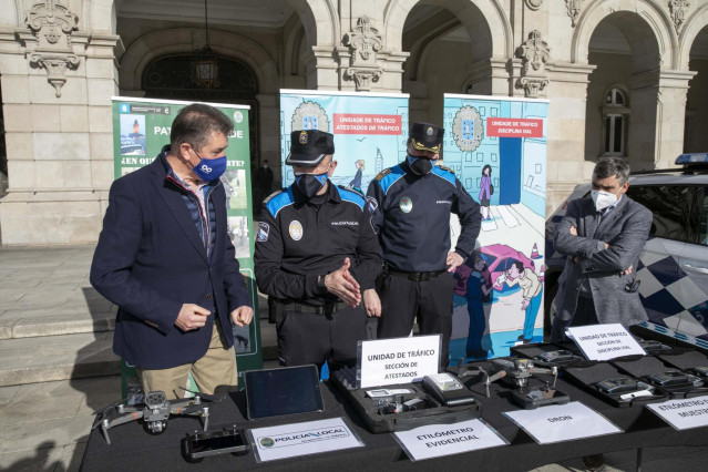 Nuevos equipos de la Policía Local de A Coruña