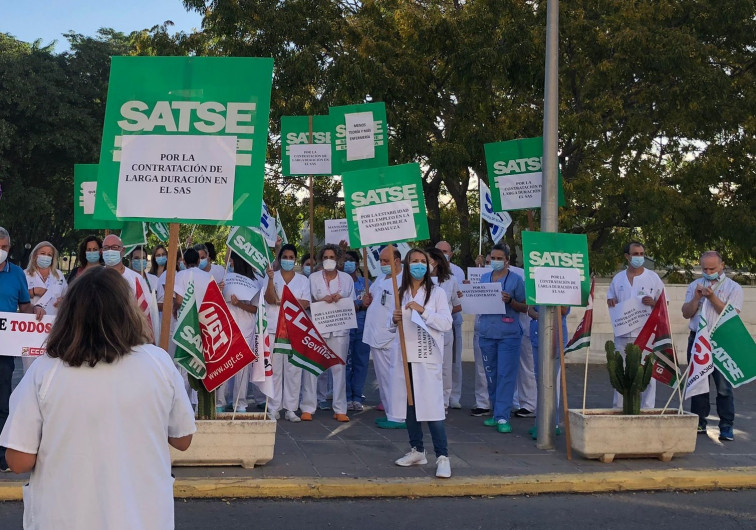 Satse convoca a enfermeros y fisioterapeutas en una nueva protesta para conseguir 