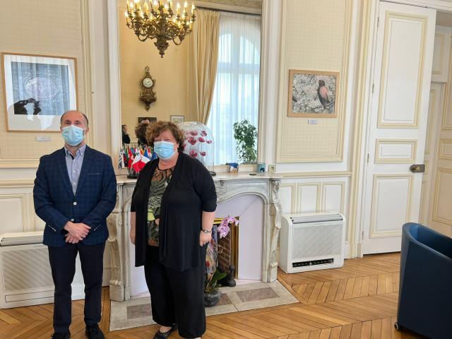 Pérez Jácome visita la ciudad francesa de Amiens para conocer su 