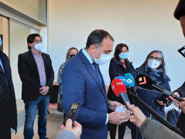 El conselleiro de Sanidade, Julio García Comesaña.