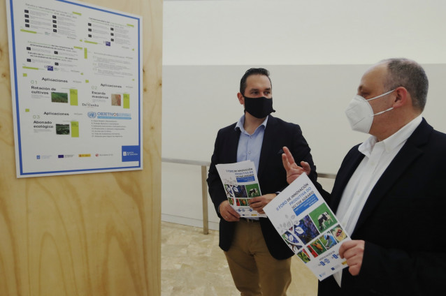 El director de la Axencia Galega da Calidade Alimentaria, José Luis Cabarcos, inaugura el II Foro de Innovación Produtiva do Sector Agrario