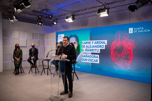 El conselleiro de Cultura, Román Rodríguez, presenta la programación de la Cidade da Cultura en 2022