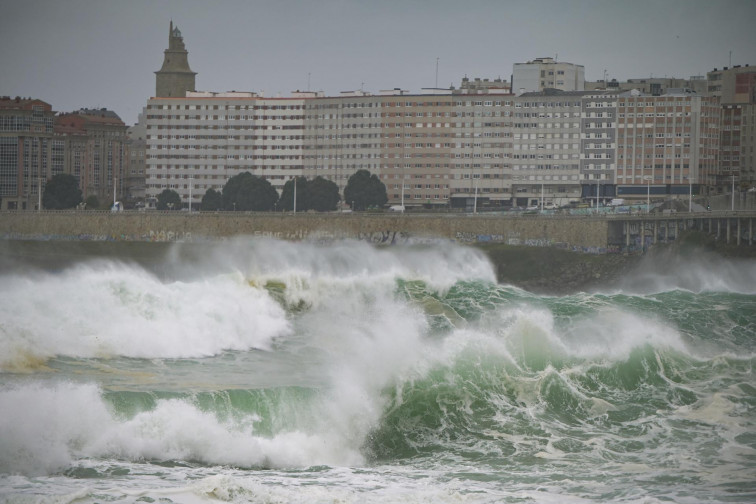 El temporal entra este domingo con la costa de A Coruña en alerta naranja; Lugo y Pontevedra en nivel amarillo​