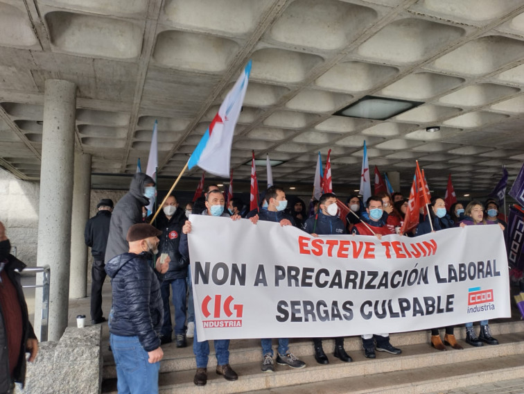 Seguimiento casi total de la huelga de los trabajadores de terapia respiratoria a domicilio de Esteve Teijin​