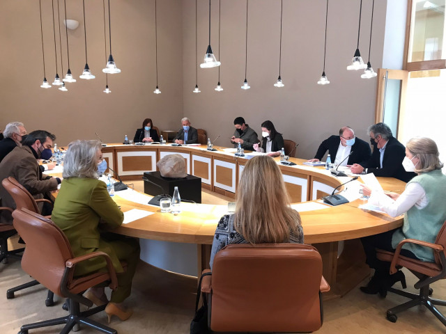 Reunión de la junta de portavoces del martes 15 de febrero de 2022