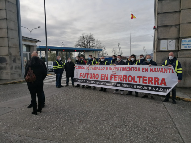 El comité de empresa de Navantia Ferrol urge un lavada de cara al astillero, 