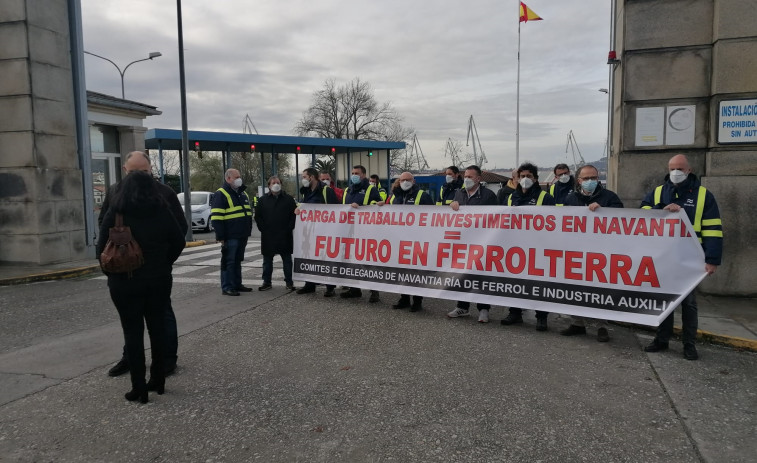 El comité de empresa de Navantia Ferrol urge un lavada de cara al astillero, 