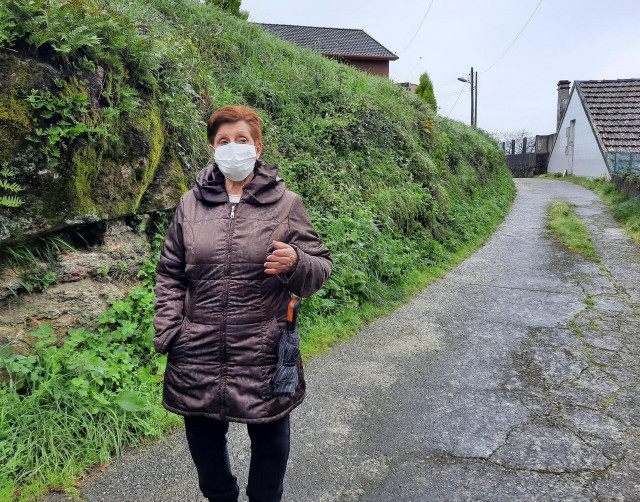 María Teresa Miranda, prima de una de las víctimas del neufragio de Canadá.