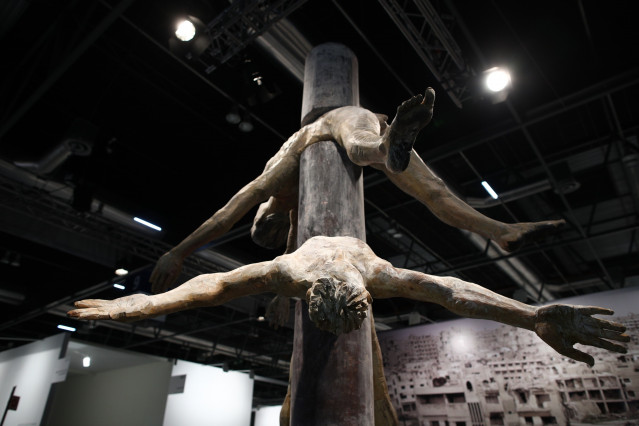 Archivo - Obra de Francisco Leiro en Arco 2018