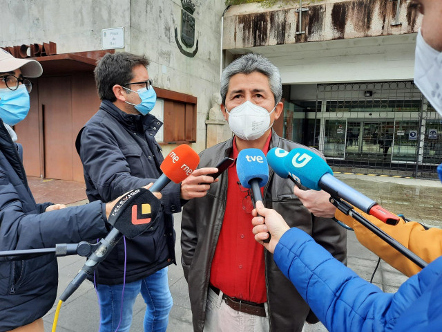 Pedro Arana, presidente de la Asociación de Peruanos de Galicia.
