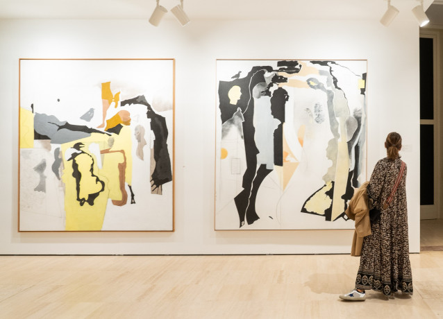 Archivo - Último fin de semana de la exposición 'Castillo, escultor' en la Ciudad de la Cultura de Santiago