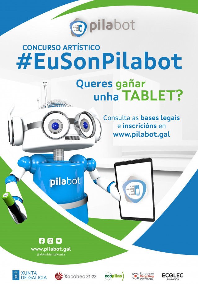 Cartel del concurso artístico, enmarcado en la campaña 'Pilabot'