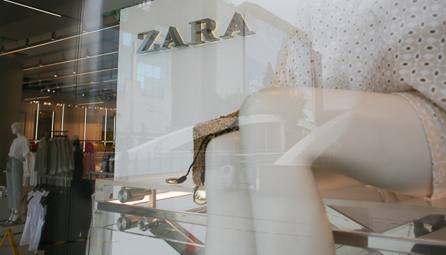 Archivo - Una tienda de Zara