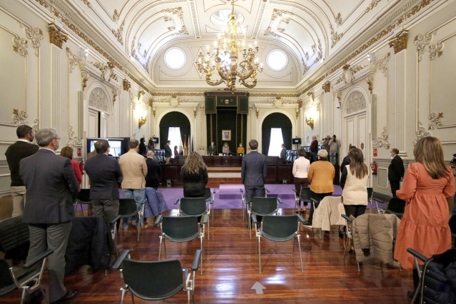 Pleno de la Diputación de Pontevedra