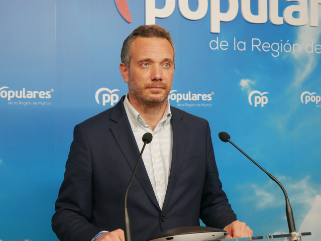 El portavoz del Grupo Parlamentario Popular, Joaquín Segado