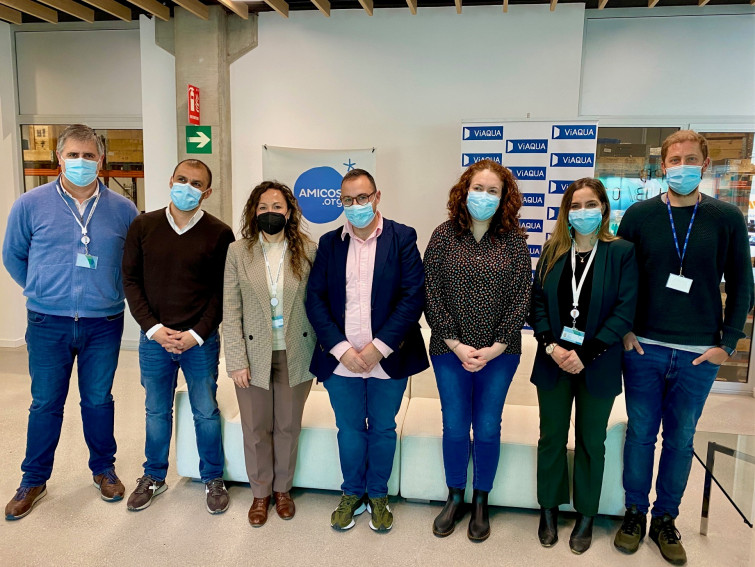 Viaqua y la asociación de personas con discapacidad Amicos unen fuerzas para cuidar el planeta