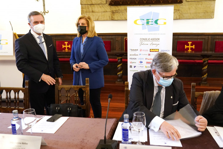 Los empresarios gallegos advierten que trabajan a perdidas y piden soluciones para la huelga del transporte