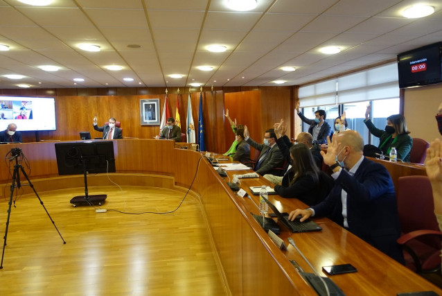 Pleno de concesión de la Medalla de la Ciudad de Vigo y los galardones de Vigueses Distinguidos 2022.