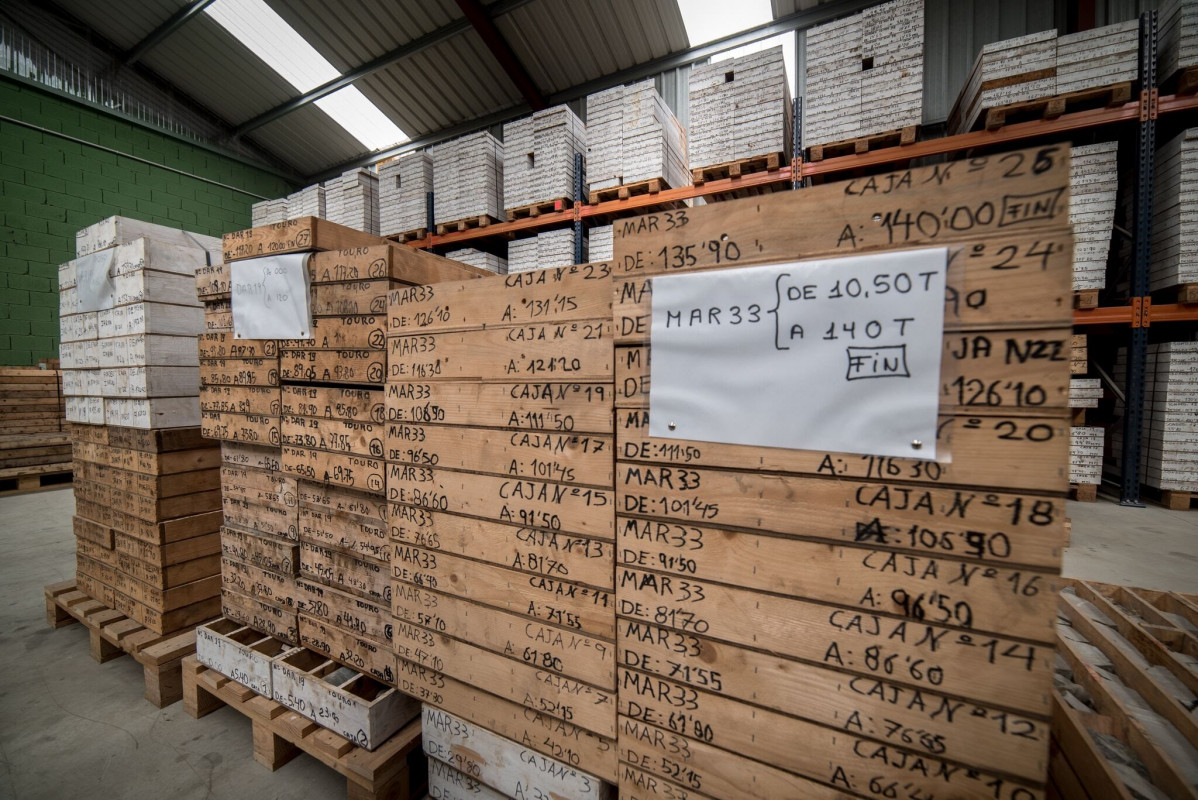 Paé con el resultado de las exploraciones de Atalaya Minning en la mina de Touro en busca de cobre