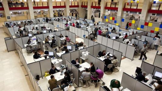 La Administración Pública se queda fuera de la creación de empleo