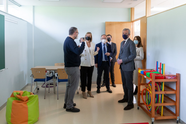 Inauguración del nuevo centro Aspanaes de Santiago de Compostela, en el Monte do Gozo