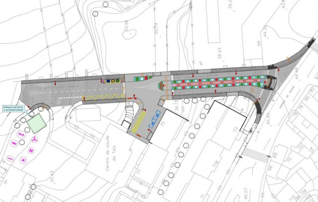 Escaleras mecánicas de Teis.