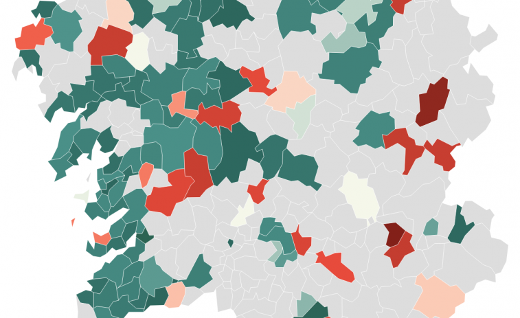 Covid municipios: Bueu, Santa Comba y Melide están entre los que empeoran pese a la reducción artificial del cómputo