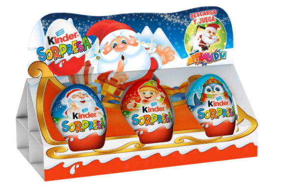 Sospechas de salmonelosis llevan a la retirada de muchos productos de Kinder