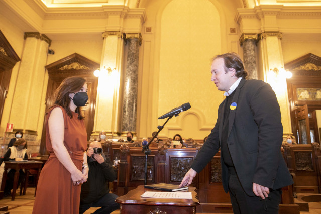 Toma de posesión del concejal Francisco Dinís Díaz