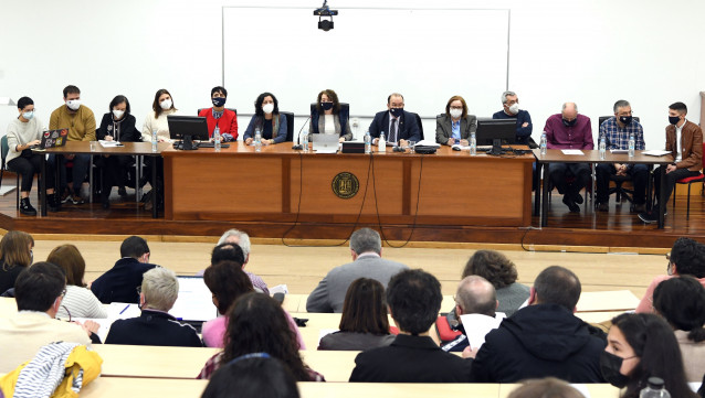 Constituido el Claustro de la USC, que integran 280 miembros de toda la comunidad universitaria