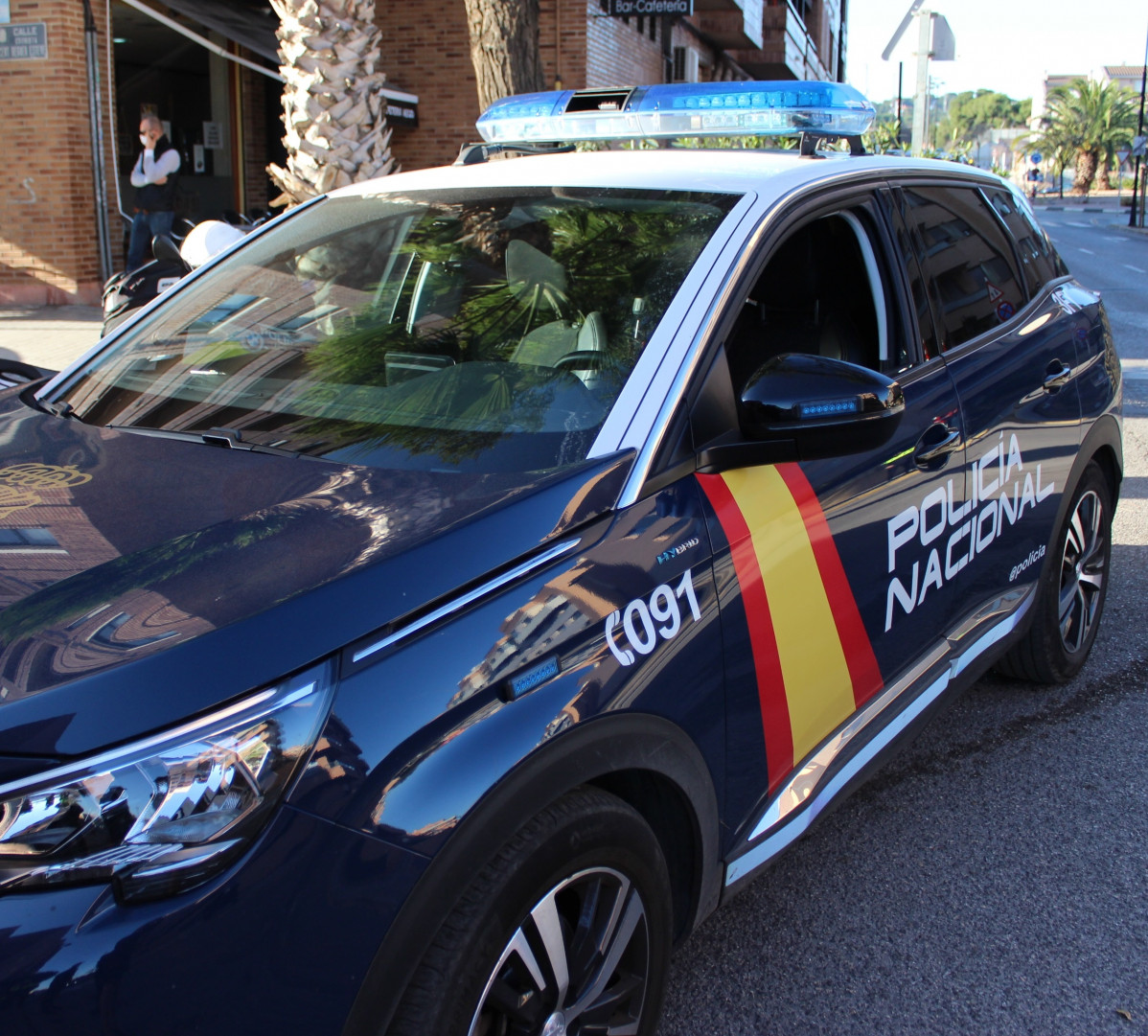 Coche de la Policía Nacional