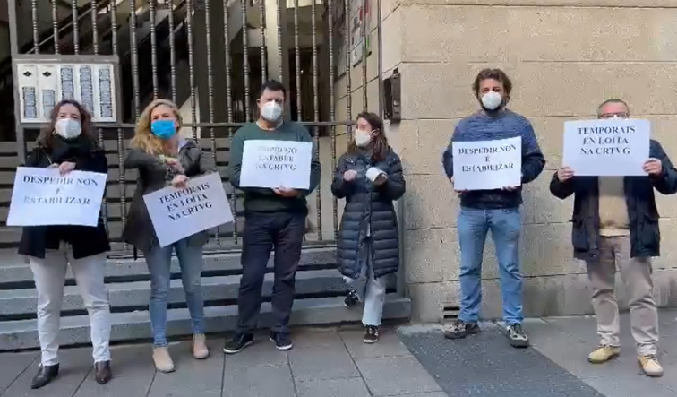 Paro en la CRTVG este miércoles al no avanzar el diálogo sobre las oposiciones en la emisora pública