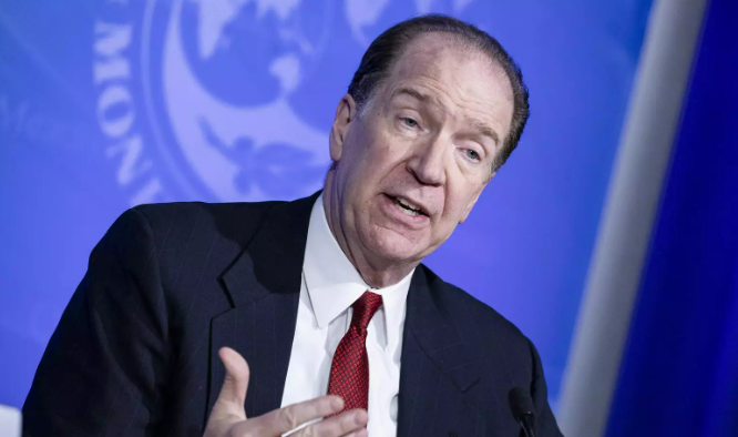 Malpass presidente del Banco Mundial en una foto de archivo de EP