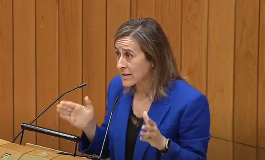 Ethel Vu00e1zquez presentado la Ley del Agua en el Parlamento