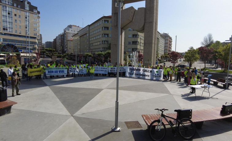 La vía de alta capacidad de Beade enfada a vecinos y grupos ecologistas, que salen a la calle en Vigo​