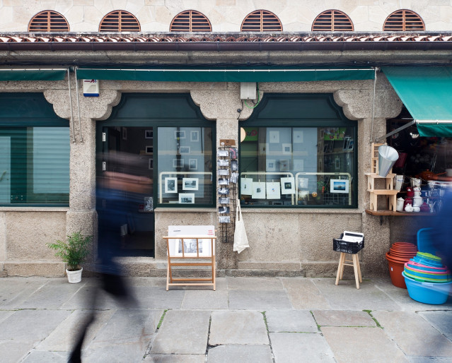 Archivo - Tienda del espacio artístico Cuarto Pexigo en Santiago de Compostela