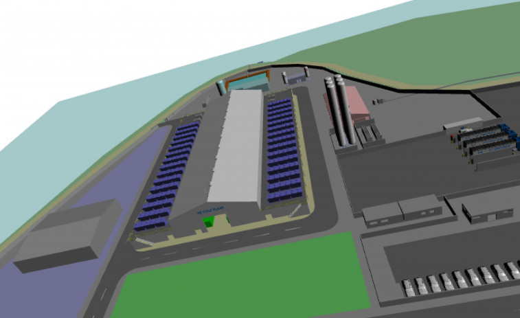 La planta de hidrógeno verde en As Pontes, declarado primer proyecto industrial estratégico de Galicia
