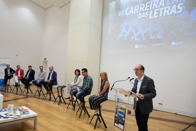 Presentación de la carrera Camiño das Letras.
