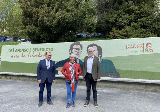 Presentación de los actos de homenaje al concierto de José Afonso en Santiago.